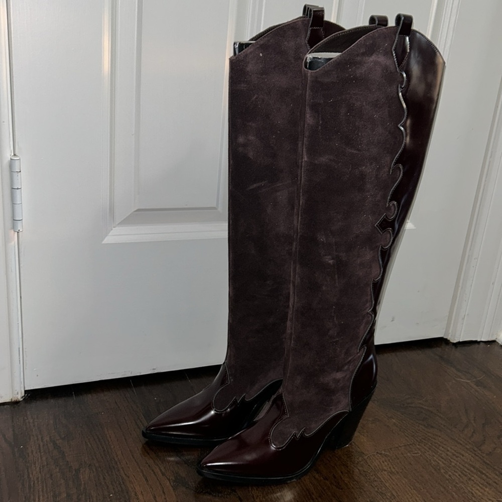 NEW Sigerson Morrison Karida Boots Size 37 - Picture 6 of 8